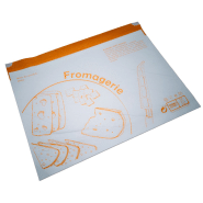 500 pochettes adhésives fromagerie 25×33 cm personnalisables – Papier 44g/m² – Fabrication Française_1
