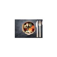 Boîte à pâtes en kraft - bio futura - hauteur : 98 mm - krnb16bf_1