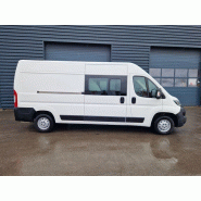 PEUGEOT BOXER Double Cabine 130CV - Utilitaire 7 places - Occasion 87 000 km - 08/2018_1