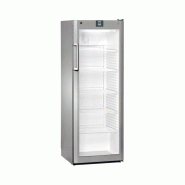 Réfrigérateur 348 litres inox porte vitrée - liebherr