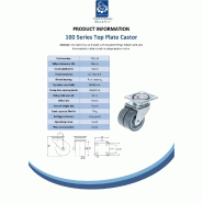 Roulette double 50mm 2