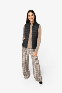 Bodywarmer écoresponsable léger femme - Native Spirit - Réf: NS6006 - polyamide recyclé, rembourrage Sorona et polyester recyclé_1