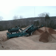 Cribleuse mobile Powerscreen Chieftain 1400 - 5.5m², 400 t/h, repli hydraulique_1