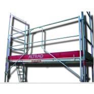 Échafaudage MEFRAN 49/900 adapté aux travaux de rénovation