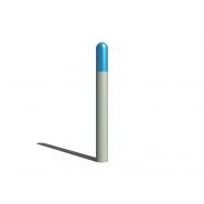 Pot5010 - potelets fixes Urban'nt - acier Ø101mm - hauteur hors sol 1200mm - design Jean-Marc Bourry_1