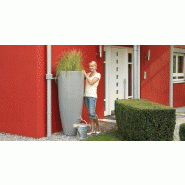 Réservoir 2 en 1 - gris - 300l