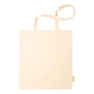Tote bag - sac publicitaire en coton bio - 100% coton biologique, 120 g/m², anses longues_1