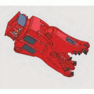 Broyeurs tournants sfg - Socomec pour démolition primaire et secondaire avec rotation hydraulique 360°_1