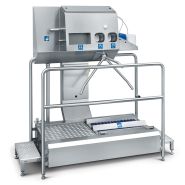 Contrôle de accèss avec lavabo et sèche-mains et désinfection_1