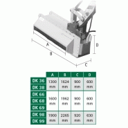 Debroussailleuses dk larg. Travail 1300 - ghedini_1