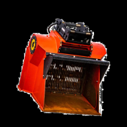 Godet séparateur ALLU pour pelle - tamiser, broyer, aérer, mélanger, séparer, transporter et charger_1