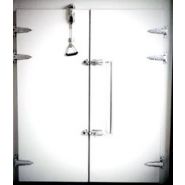 Porte de chambre froide coulissante JingQuan - logistique 4.0mm - isolation et économie d'énergie_1