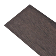 Vidaxl planches de plancher pvc autoadhésif 2,51 m² 2 mm marron foncé 342879_1