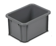 Bac de manutention - Polyéthylène - Lot de 10 - Résistance aux chocs et UV - Températures -20°C à +60°C_1