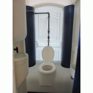 Cabine wc raccordable - à l'anglaise - mecabi_1