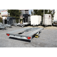 Remorque porte voiture - Humbaur 4101 FTK 153520 - basculement assisté, PTC 1500 KG, rampes antidérapantes_1