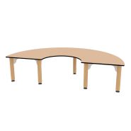 Table demi lune