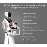 Robot de livraison automatique de vaisselle