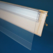Porte étiquette stop-rayon 73 x 210 - Transparent_1
