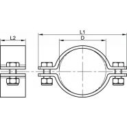 72118 - colliers de fixation - bene inox - diamètres : dn10 au dn250_1