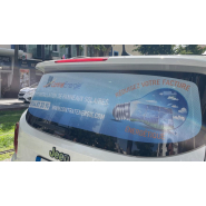 Microperforé sur véhicule - Technique innovante de publicité mobile par PANO Nice Ouest_1