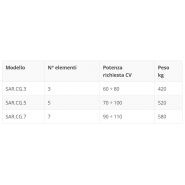 Sar.Cg 3/5/7 bineuses agricoles - Fissore - Poids 420-580 kg - Compatible maïs, betteraves, pommes de terre_1