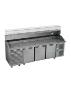 Table 800 GN1/1 - Pizza 3 portes + 6 TN - Référence: PIZ 4P 800 T6_1