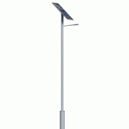 Lampadaire urbain solaire combi 5 / led / 60 w / 9600 lm / en aluminium et acier galvanisé thermolaqué_1