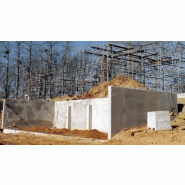 Élément de construction en béton durable pour projets industriels