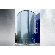 Réservoir industriel pour stockage d'eau de pluie