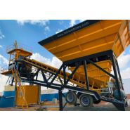 Turbomix-100 centrale à béton mobile - Fabo - capacité 100 m3/h - mélangeur de 2 m3_1