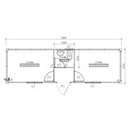 AIS-4 - Constructions modulaires - Panelais - Dimensions 7840x2350 mm - Superficie 18,42 m²_1