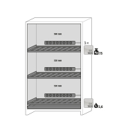 Armoire de sécurité pour batteries lithium-ion ION-PRO-90 modèle IO90.195.120.PC.WDC - Réf 41269-047-41407 - Type 90 minutes - Protection incendie avancée_1