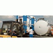 Bungalow de chantier cabnett / monobloc / sanitaire / parois en plastique_1