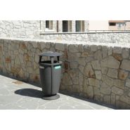 2277.002 - Poubelles Idesia - Neri - 75 L - Aluminium moulé et acier galvanisé_1