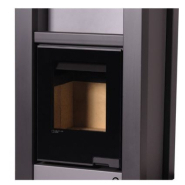 Poêle à bois Lend Aqua Vario - Régulation électronique 11/5 kW - Alimentation chauffage central_1