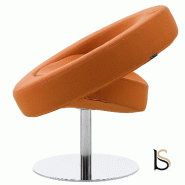 Siège Design en tissu Hello - Softline - Feld Orange 624_2