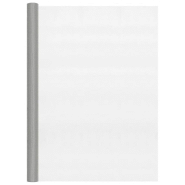 Vidaxl écran en treillis acier inoxydable 112x1000 cm argenté 150897_1