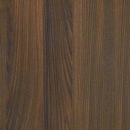 Armoire haute avec portes battantes Mito - MDD - Blanc brillant, Sycomore foncé_1