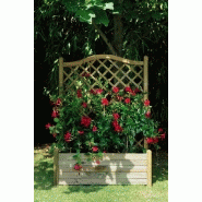 Bac à fleurs lierre en arc - 80 cm - Pin européen traité - 75 litres - Livré en kit_1