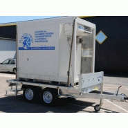 Chambre froide sur remorque 4.0 m3 - température positive - porte pour palette CEE_1