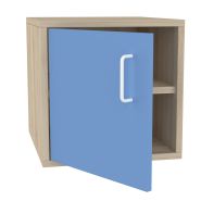 Meuble porte avec 1 étagère mobile - Réf.R.H40401 - Dimensions L404mm x H400mm x P452mm