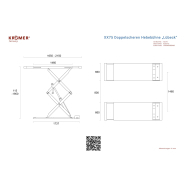 Pont élévateur à double ciseaux encastré pour votre atelier automobile  - XX75 KROEMER_1