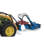 Pv - vibreur arboricole - Topavi - Couplage sur godet avant de tracteur - Système à débit fixe ou variable_1