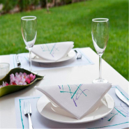 Set de table papier blanc Volare 31x43cm - par 2000_1