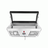Vitrine de table à salade réfrigérée 8xGN1/6 positive 67L HENDI_1