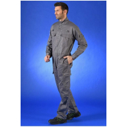 Combinaison multirisques ATEX réf. 650*ATX - multipoches, normes ISO et IEC, 74% coton_1