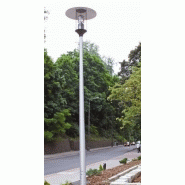 Mât d'éclairage public - aluminium - gamme CC droits - hauteur 4 à 6m - diamètre base 120 mm_2