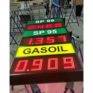 Panneau affichage prix carburant - Artelux - affichage lumineux et sur-mesure_1