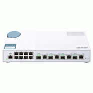 QNAP QSW-M408-4C commutateur réseau Géré L2 Gigabit Ethernet (10/100/1000) Blanc_1